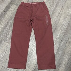 American Eagle Outfitters womens Burgundy Pants